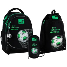 Набір рюкзак + пенал + сумка для взуття Kite SET_K26-724S-3 Football