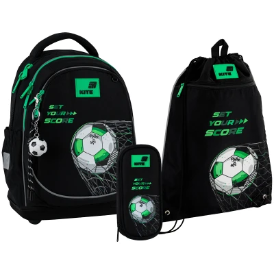 Набір рюкзак + пенал + сумка для взуття Kite SET_K26-724S-3 Football