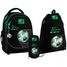 Набір рюкзак + пенал + сумка для взуття Kite SET_K26-724S-3 Football