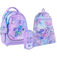 Набір рюкзак + пенал + сумка для взуття Kite SET_LP26-724S My Little Pony