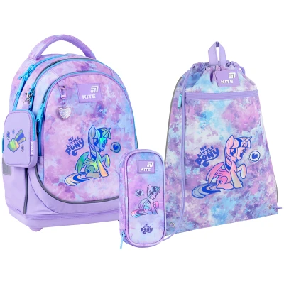 Набір рюкзак + пенал + сумка для взуття Kite SET_LP26-724S My Little Pony