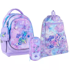 Набір рюкзак + пенал + сумка для взуття Kite SET_LP26-724S My Little Pony