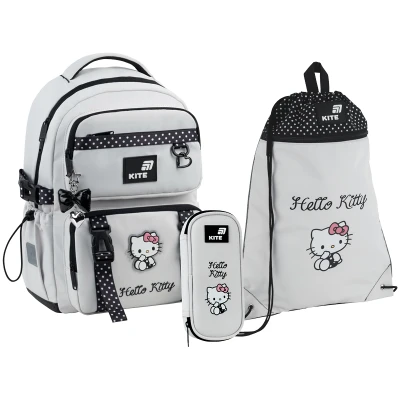 Набір рюкзак + пенал + сумка для взуття Kite SET_HK26-1022M Hello Kitty