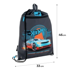 Набір рюкзак + пенал + сумка для взуття Kite SET_HW26-724S Hot Wheels