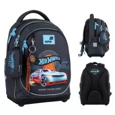 Набір рюкзак + пенал + сумка для взуття Kite SET_HW26-724S Hot Wheels