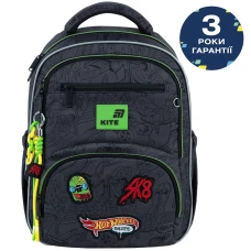 Набір рюкзак + пенал + сумка для взуття Kite SET_HW26-773M Hot Wheels