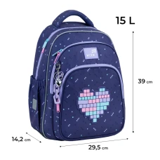 Набір рюкзак + пенал + сумка для взуття Kite SET_K26-763M-2 Type Love