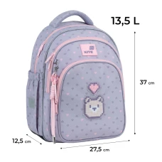 Набір рюкзак + пенал + сумка для взуття Kite SET_K26-763S-1 Pixel Love