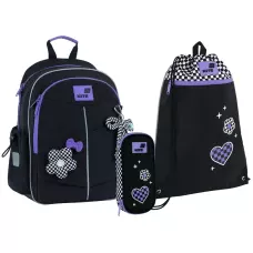 Набір рюкзак + пенал + сумка для взуття Kite SET_K26-771S-2 Flower Power