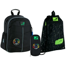 Набір рюкзак + пенал + сумка для взуття Kite SET_K26-771S-3 Cyber