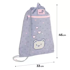 Набір рюкзак + пенал + сумка для взуття Kite SET_K26-773M-3 Cute Monster