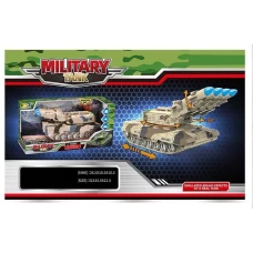 Танк музичний HS 8012 A/B (24) звук, підсвічування, інерція, в коробці  