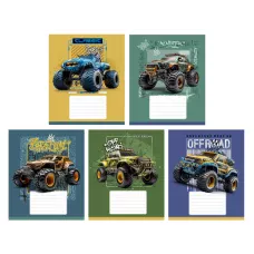 Зошит учнівський, 18арк., у лінію, виб.УФ-лак, 018-3682L Star