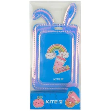 Бейдж Bunny з голографічним ефектом, фіолетовий, K22-449-01