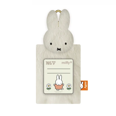 Бейдж без стрічки вертикальний YES, хутро Miffy Toy 708761