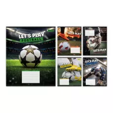 Зошит А5/36 арк лінія 1В Let's play football, 768755 