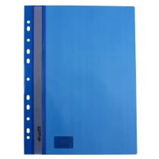 Папка-швидкозшивач з європерфорацією A4, синя, 4-240-49, 4Office
