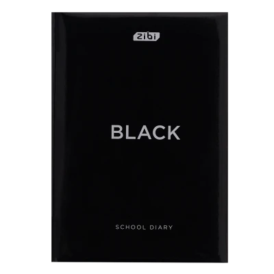Щоденник шкільний BLACK, В5, 48арк, тверд. обкл. 