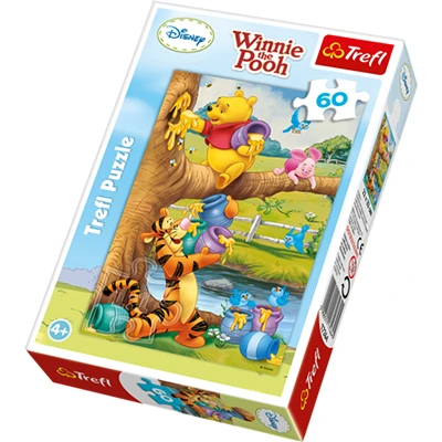 Пазли Trefl Вінні Пух. Смачно / Disney Winnie the Pooh  60 елементів 33х22 см. 17264