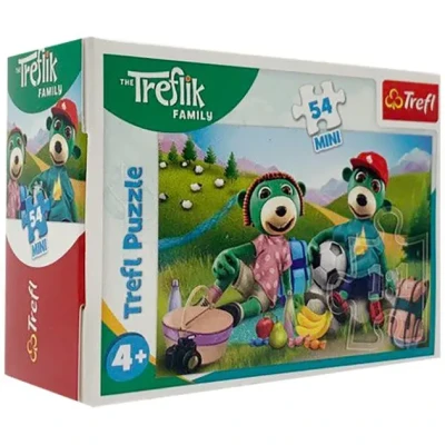 Пазли Trefl Пікнік / Сім'я Трефликів 54 елементів 20х13 см. 19754