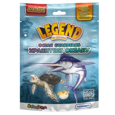 Стретч-іграшка у вигляді тварини серії LEGEND OF ANIMALS МАКСІ - ХРАНИТЕЛІ ОКЕАНУ (в дисп.) 106/CN24