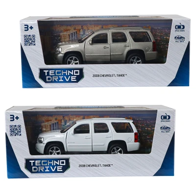 Автомодель - CHEVROLET TAHOE 2008 (білий, сірий) 250382W