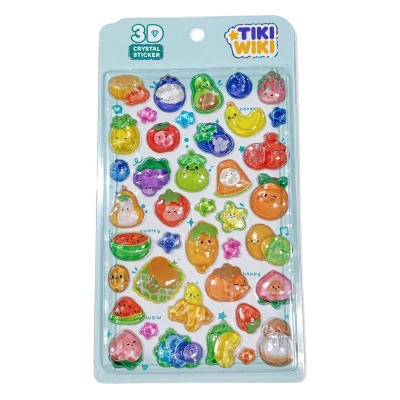Набір 3D-наліпок TIKI WIKI серії 