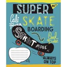 Зошит А5/12 арк лінія YES Skates, 765806