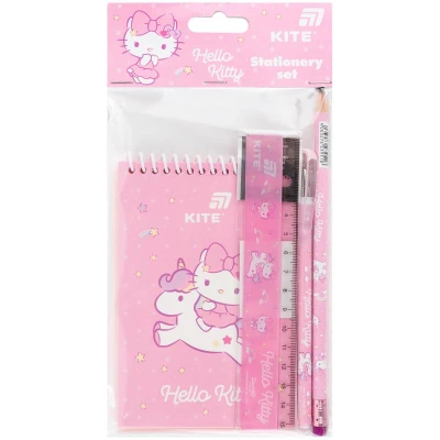 Набір канцтоварів, 4 предмети Hello Kitty HK26-S03 Kite