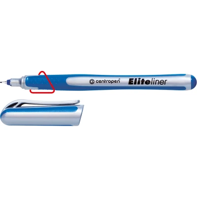 Лiнер 4721 F Elite, 0.3мм синій, Centropen