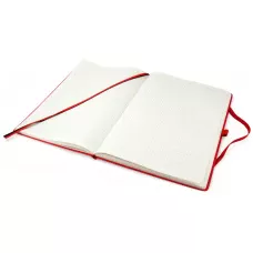 Книга записна Partner Grand, 210*295, 100 арк, кліт, червона 8203-06-A