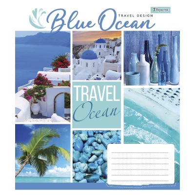 Зошит А5/96 арк лінія 1В Travel design, 766127