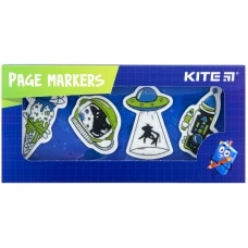 Закладки пластикові 4x20 шт, 35х50 мм, UFO, K22-479-2 Kite