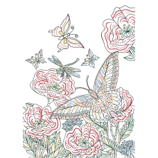 Водна розмальовка YES "Flower garden" 742846