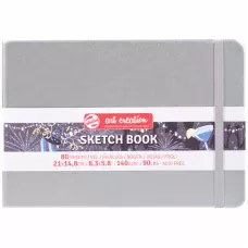 Блокнот для графіки Talens Art Creation 140г/м2, 21*14,8см, 80л., Shiny Silver, Royal Talens
