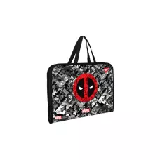 Папка-портфель YES FC на блискавці з тканинними ручками Marvel.Deadpool А4, 491987