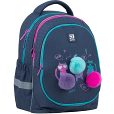 Набір рюкзак + пенал + сумка для взуття Kite SET_K22-700M(2p)-1 Wow Cats
