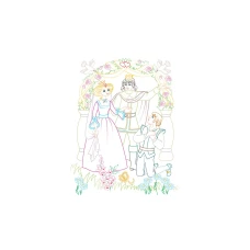 Велика розмальовка. Розмальовка (7) Дівчина у жовтому. Пегас