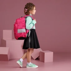 Рюкзак шкільний YES S-80-2 "College time", рожевий 39*32*15см., 557873