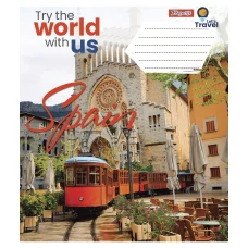 Зошит А5/36 арк кліт 1В World with us, 765937