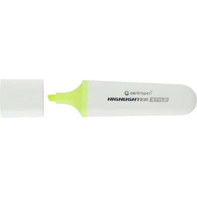 Маркер Highlighter Style 6252 1-4,6 мм клиноподібний жовтий, Centropen