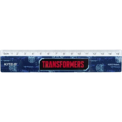 Лінійка пластикова, 15см. Transformers TF22-090 Kite