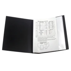 Дисплей-книга 80 файлів, чорна 1280-01-A
