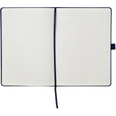 Книга записна Partner Prime, 145*210, 96арк, кліт, синя 8305-02-A