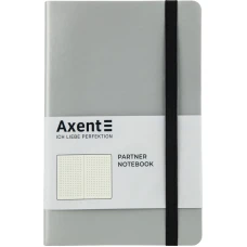 Книга записна Partner Soft, 125*195, 96арк, крап, срібляста 8312-34-A