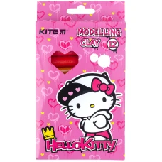 Пластилін восковий, 12 кольорів, 200 г. Hello Kitty HK21-086 Kite