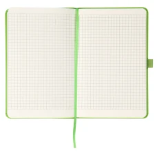 Книга записна Partner, 125*195, 96арк, кліт, салатовий 8201-04-А