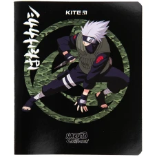 Зошит 48 арк., клітинка, УФ лак, Naruto NR23-259 Kite