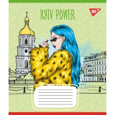 Зошит А5/24 арк кліт YES Pretty women, 766639