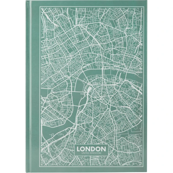 Книга записна А4, 96арк., кліт., тверда обкл., 8422-516-A